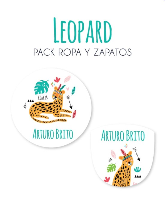 Pack Ropa y Zapatos Leopard