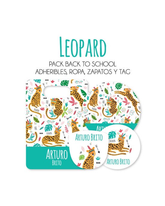 Pack Back to School Leopard-Pack Back To School