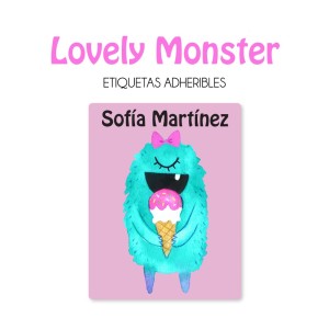 Escuela Adheribles Lovely Monster