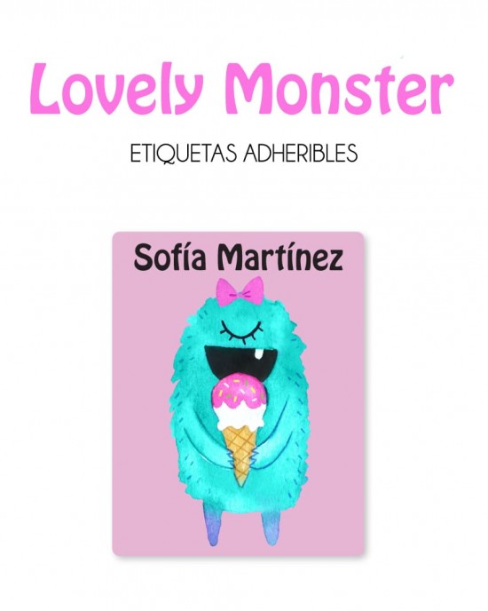Pack Guardería Lovely Monster | Pack Guarderia