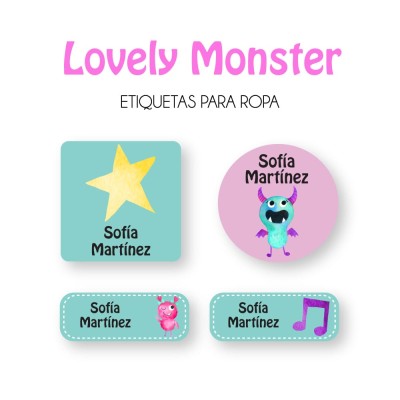 Ropa PLANCHABLES Lovely Monster Ropa PLANCHABLES Lovely Monster