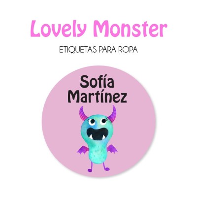 Ropa PLANCHABLES Lovely Monster 