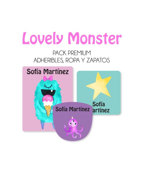 Pack Premium Ropa, Zapatos y Escuela Lovely Monsters | Pack Premium