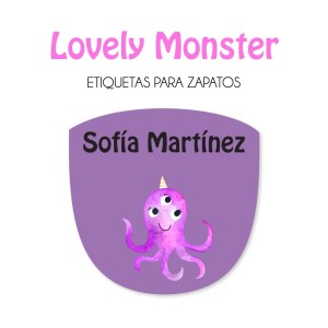 Zapato Lovely Monster