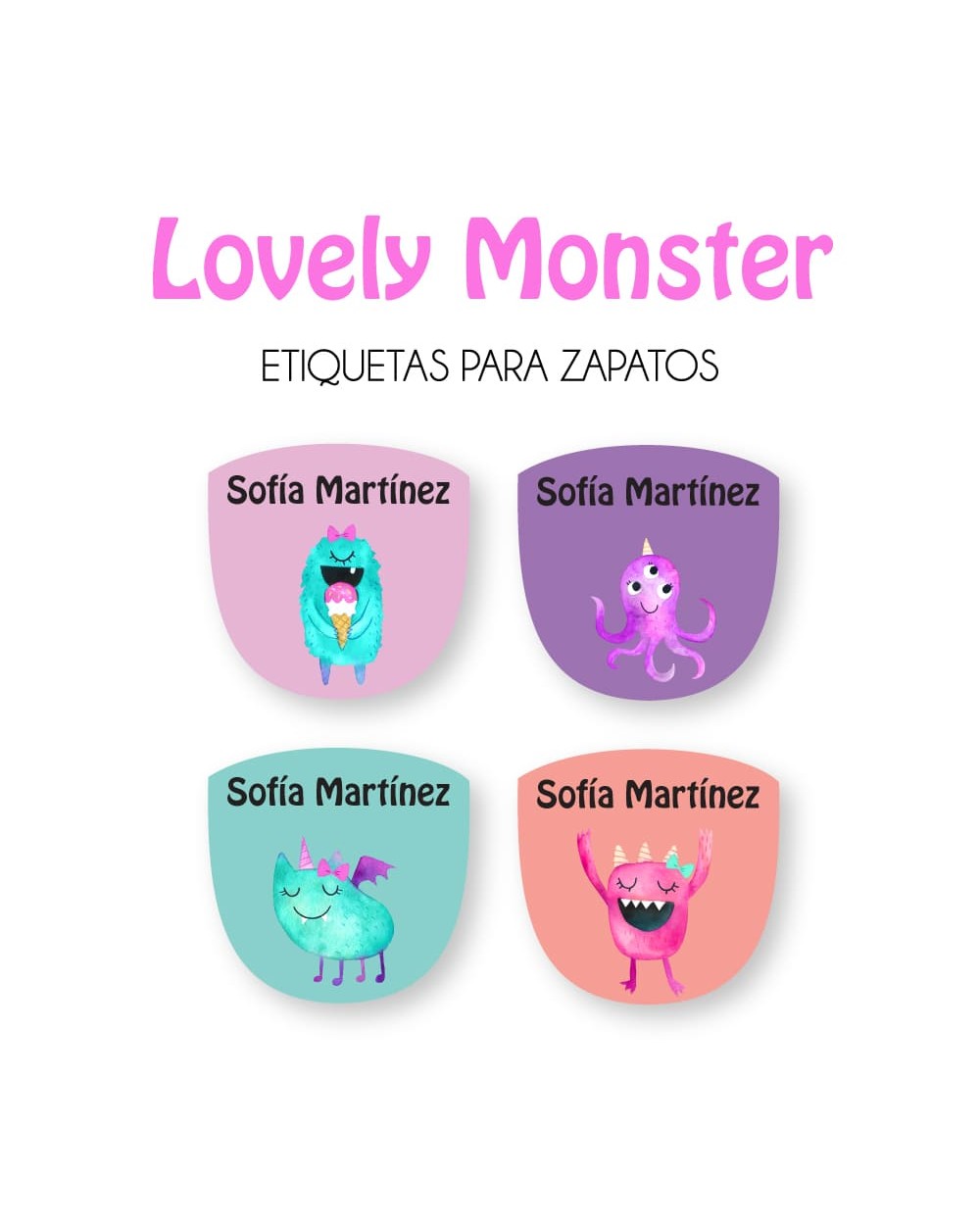 Pack Ropa y Zapatos Lovely Monster | Pack Ropa y Zapatos