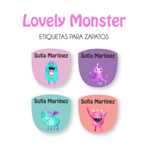 Zapato Lovely Monster