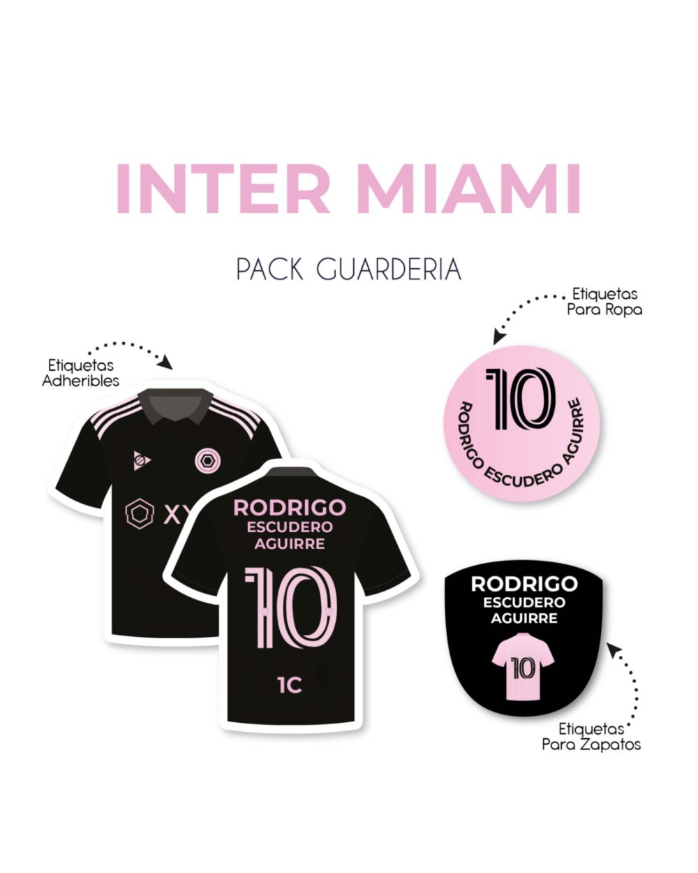 Pack Guardería Inter Miami | Pack Guarderia