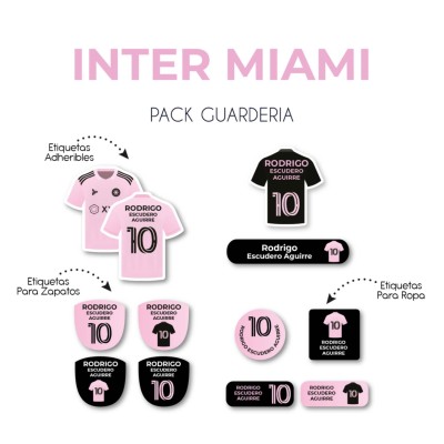 Pack Guardería Inter Miami Pack Guardería Inter Miami