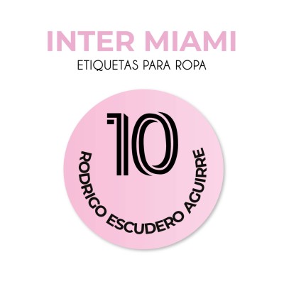 Ropa PLANCHABLES Inter Miami 