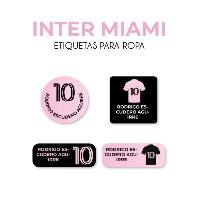 Ropa PLANCHABLES Inter Miami Ropa PLANCHABLES Inter Miami