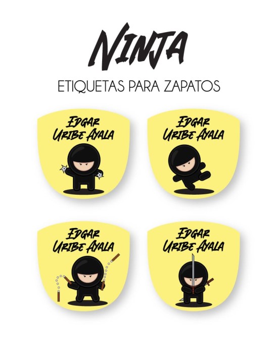 Pack Guardería Ninja