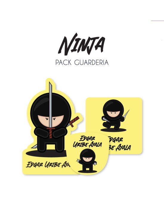 Pack Guardería Ninja | Pack Guarderia