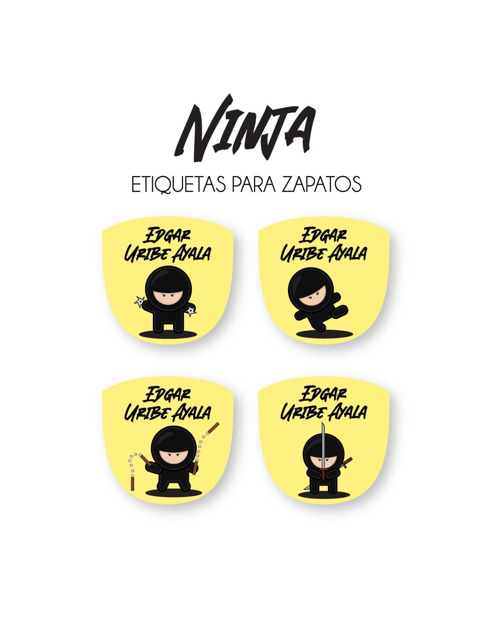 Pack Ropa y Zapatos Ninja | Pack Ropa y Zapatos Pack Ropa y Zapatos Ninja | Pack Ropa y Zapatos