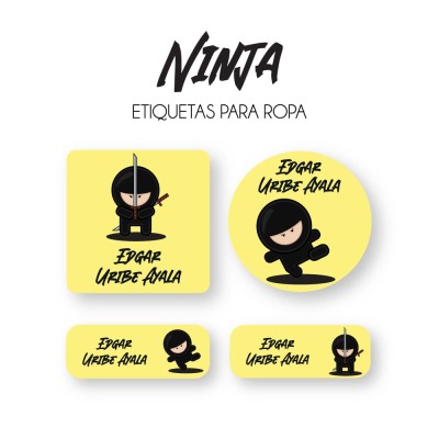 Ropa PLANCHABLES Ninja Ropa PLANCHABLES Ninja