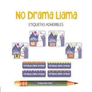 Escuela Adheribles No Drama Llama Escuela Adheribles No Drama Llama