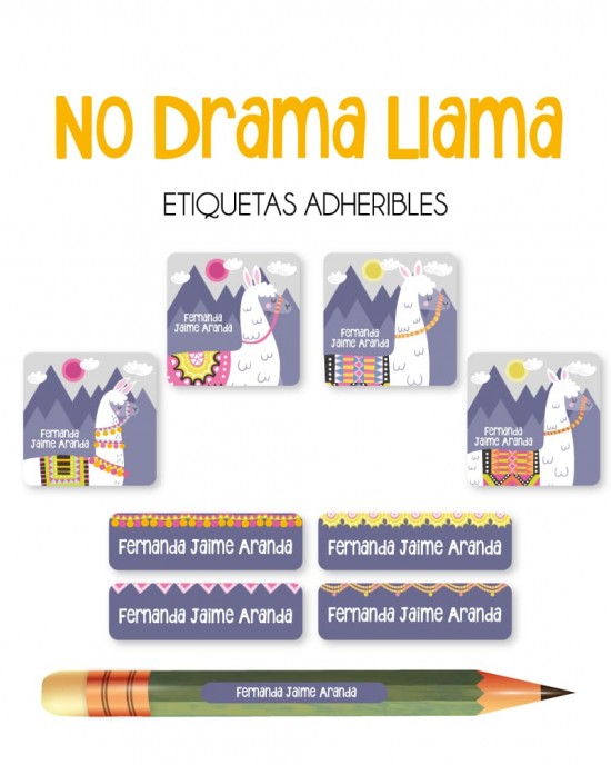 Pack Premium Ropa, Zapatos y Escuela No Drama Llama | Pack Premium