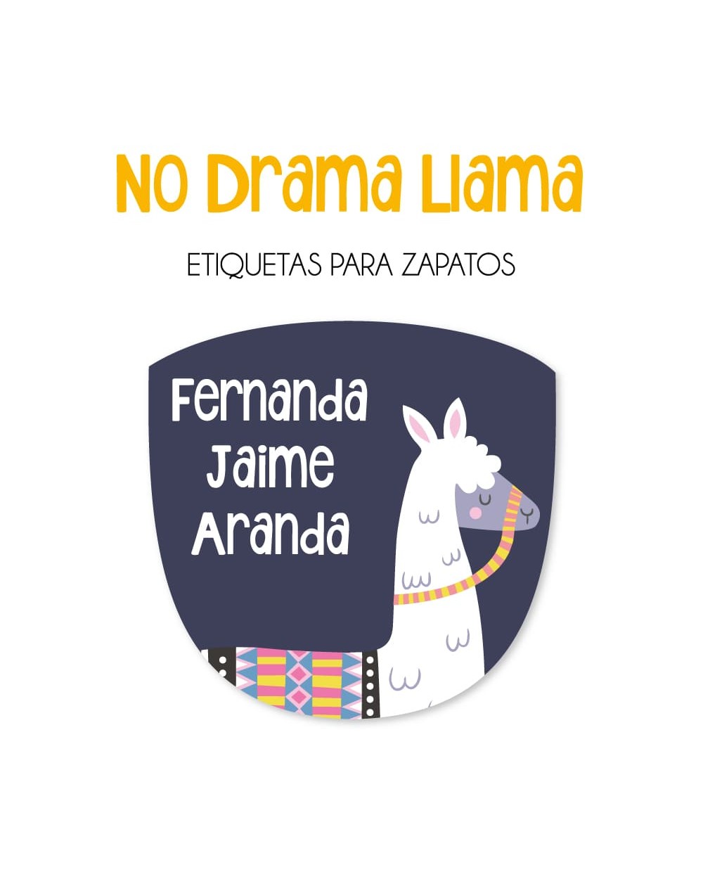 Pack Ropa y Zapatos No drama Llama | Pack Ropa y Zapatos