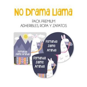 Pack Premium Ropa, Zapatos y Escuela No Drama Llama Pack Premium Ropa, Zapatos y Escuela No Drama Llama