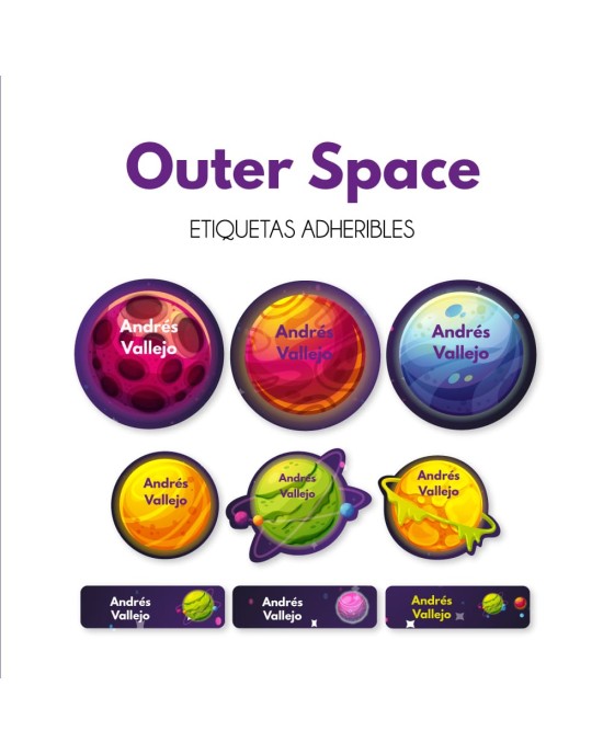 Pack Guarderia Outer Space | Pack Guarderia