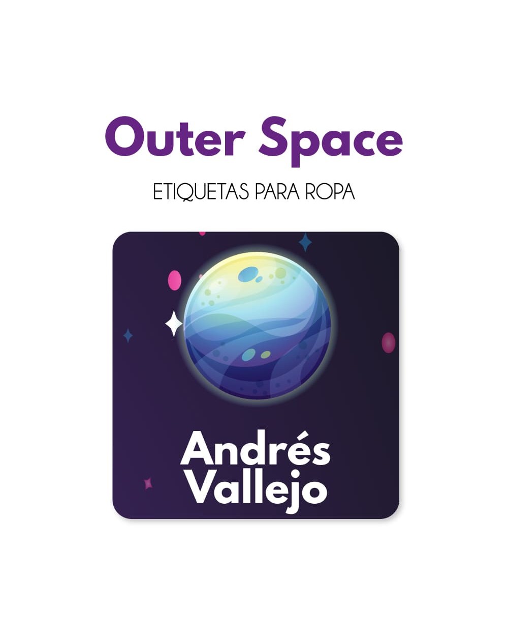 Ropa Outer Space-Etiquetas Para Ropa Ropa Outer Space-Etiquetas Para Ropa