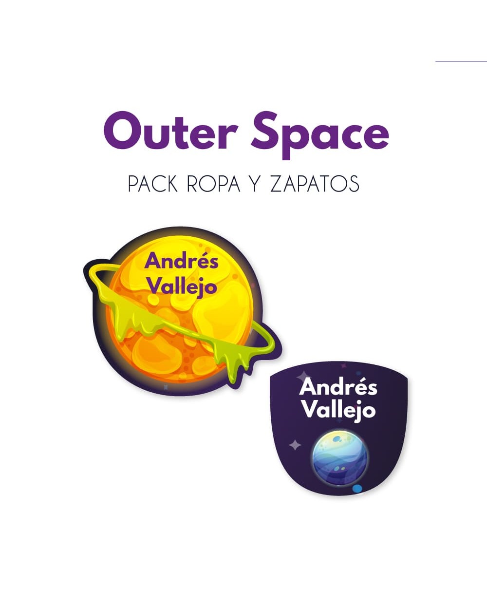 Pack Ropa y Zapatos Outer Space | Pack Ropa y Zapatos Pack Ropa y Zapatos Outer Space | Pack Ropa y Zapatos