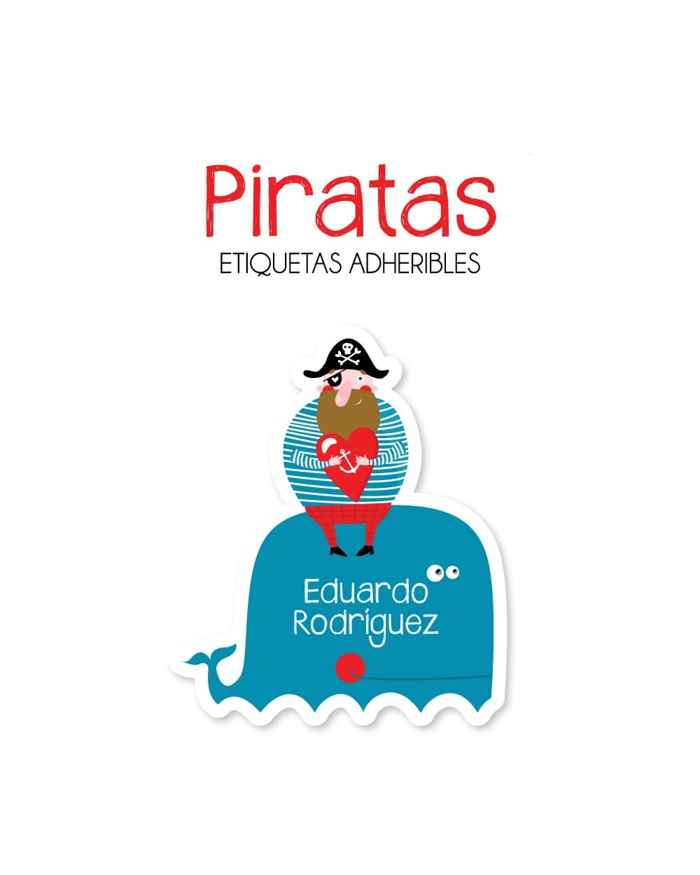 Pack Ropa y Escuela Piratas | Pack Ropa y Adheribles
