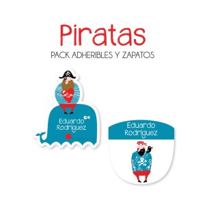 Pack Escuela y Zapatos Piratas