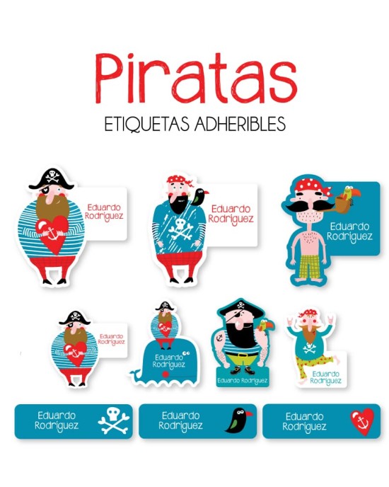 Pack Guardería Piratas