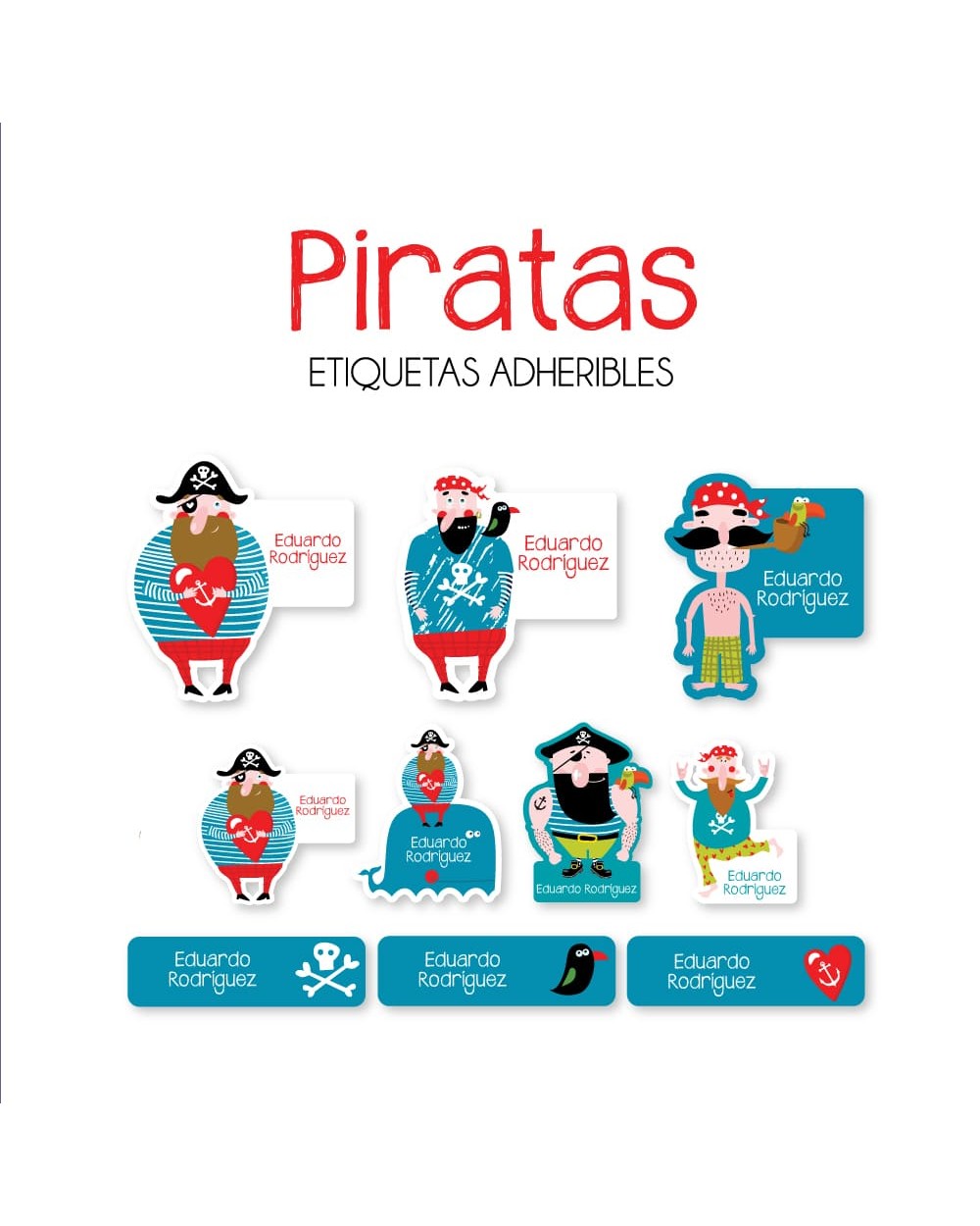 Pack Guardería Piratas | Pack Guarderia
