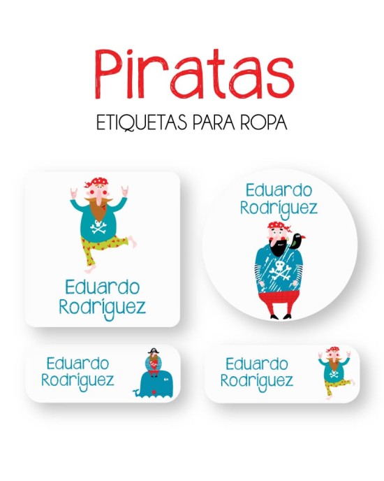Pack Ropa y Escuela Piratas