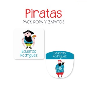 Pack Ropa y Zapatos Piratas
