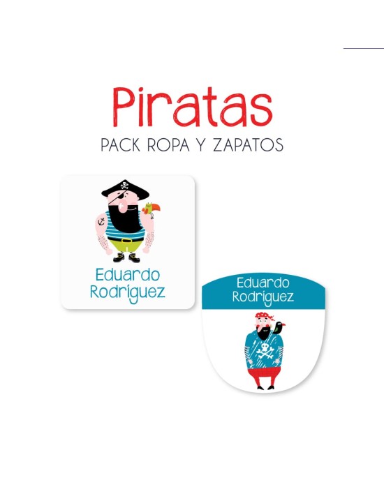 Pack Ropa y Zapatos Piratas | Pack Ropa y Zapatos