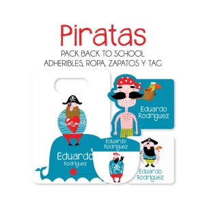 Pack Back to School Piratas