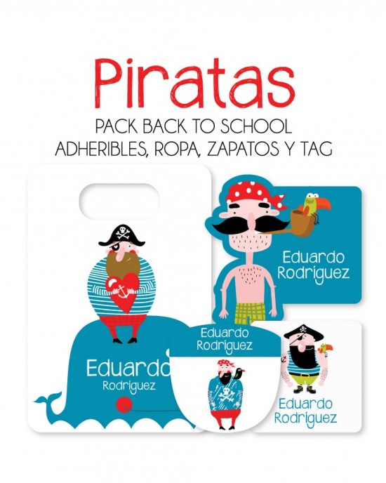 Pack Back to School Piratas-Pack Back To School