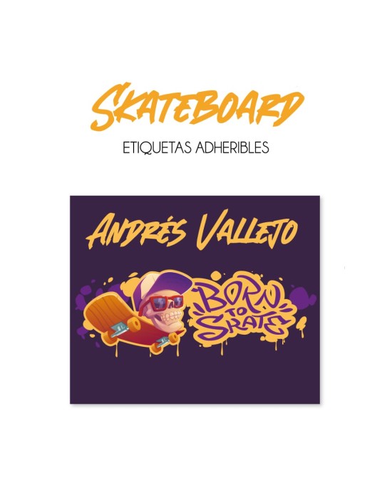Pack Escuela y Zapatos Skateboard | Pack Adheribles y Zapatos