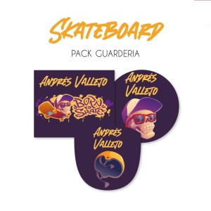 Pack Guardería Skateboard