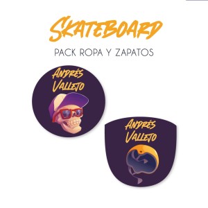 Pack Ropa y Zapatos Skateboard