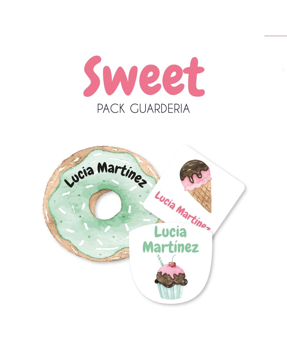 Pack Guardería Sweets | Pack Guarderia Pack Guardería Sweets | Pack Guarderia