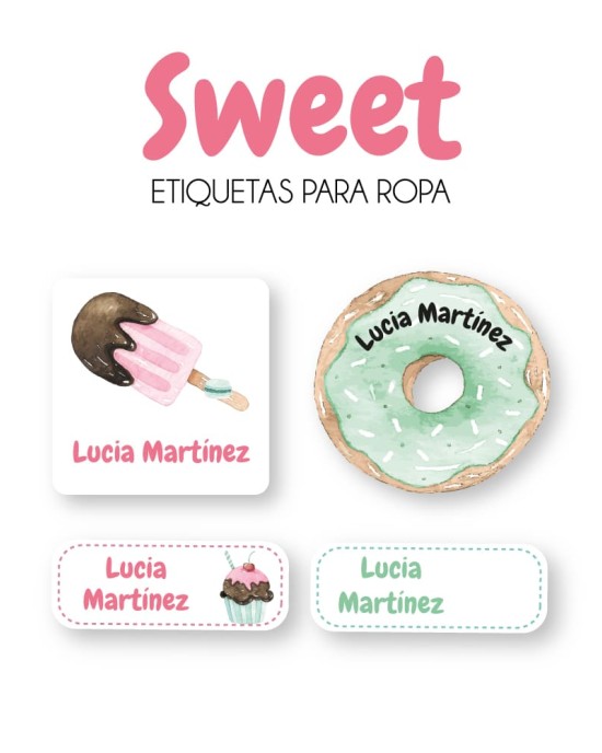 Pack Ropa y Escuela Sweets