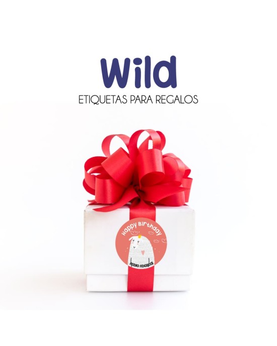 Paquete de etiquetas para Regalo Wild - Etiquetas Para Regalos