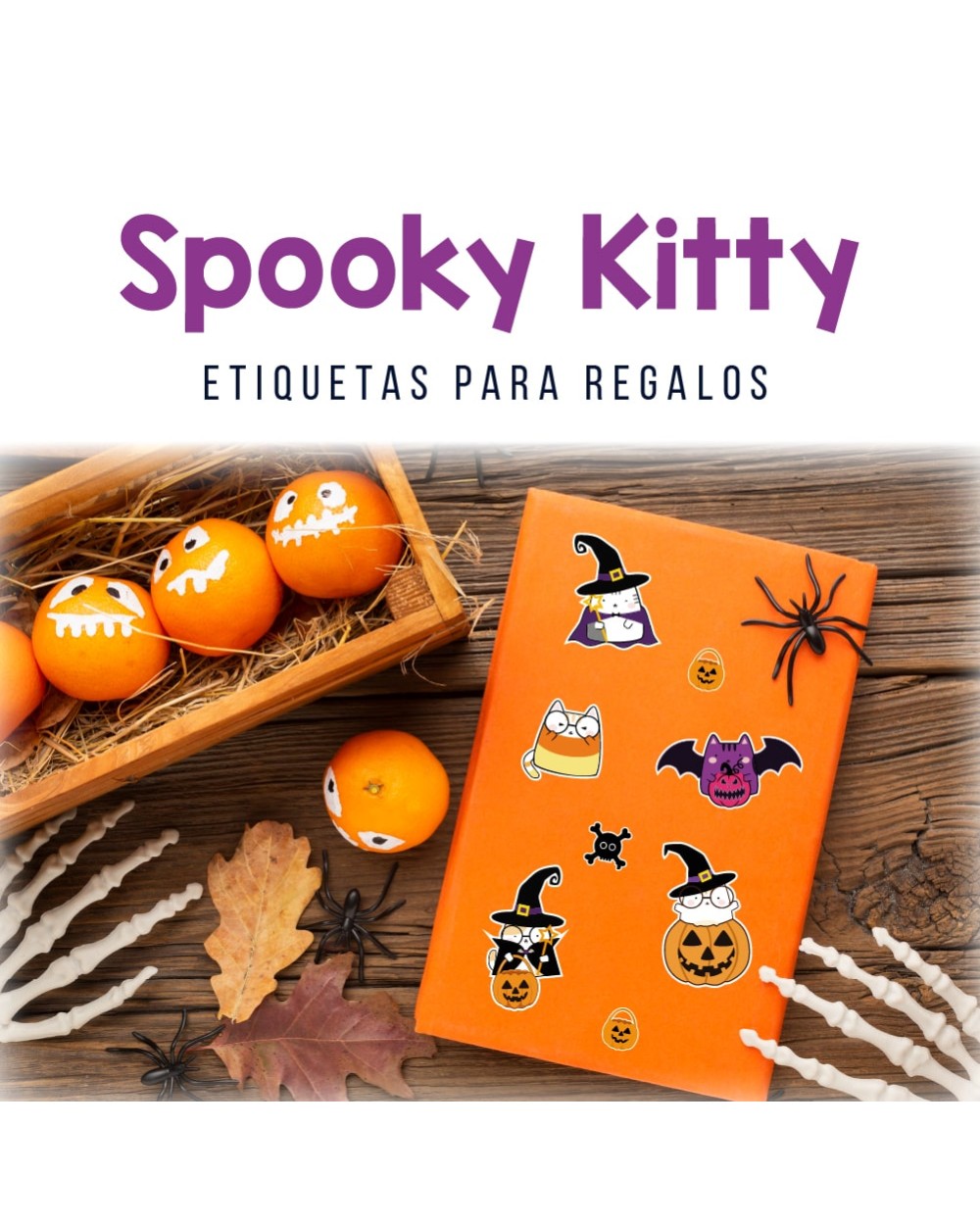 Stickers Spooky Kitty Stickers Spooky Kitty