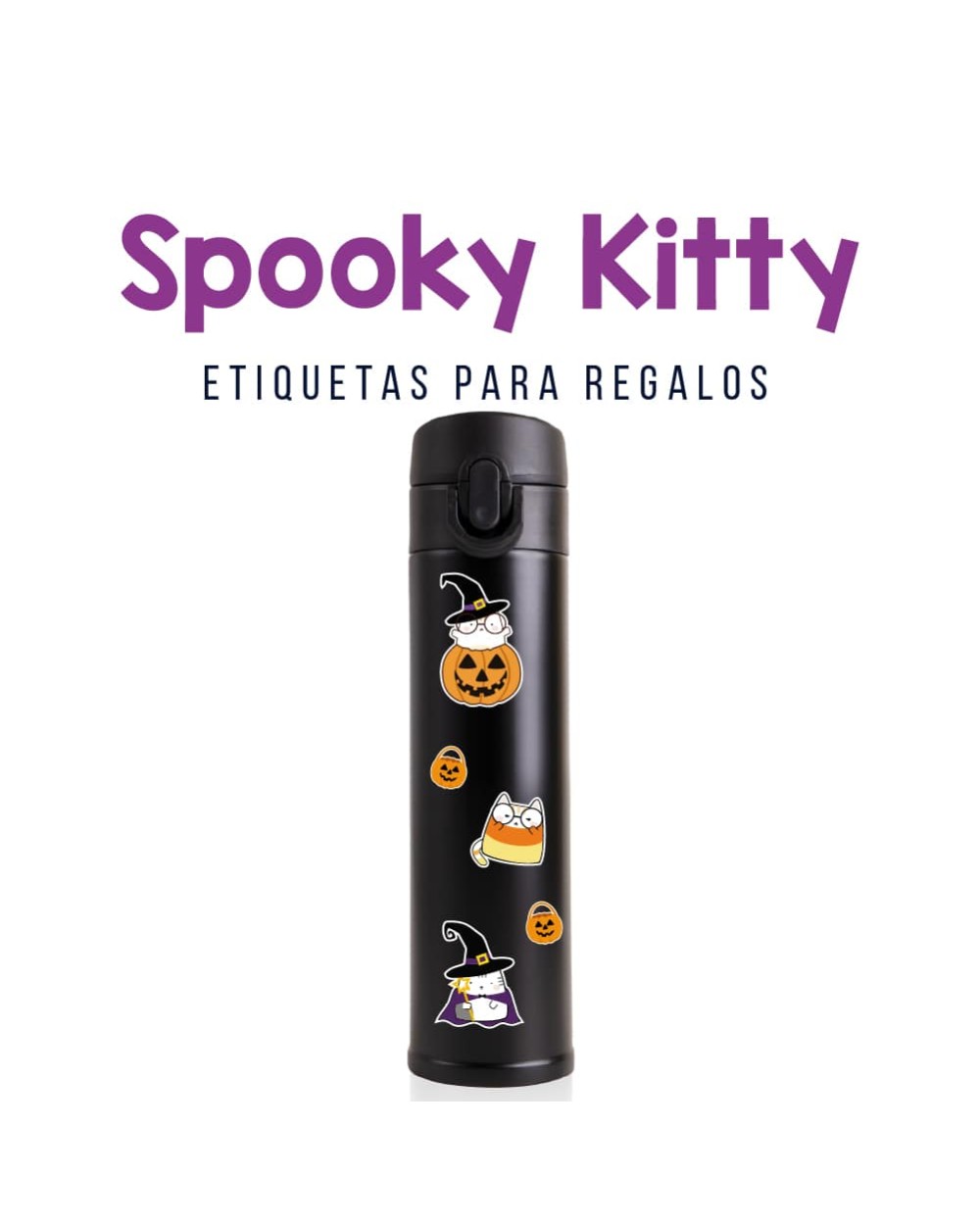 Stickers Spooky Kitty Stickers Spooky Kitty