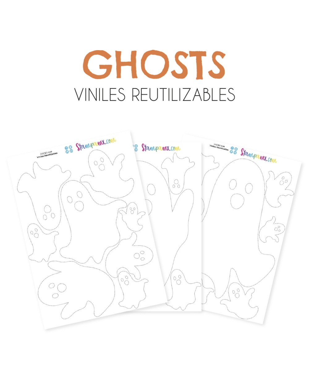 Viniles  Trick or Treat | Etiquetas Para Halloween