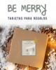 Navidad Tarjetas Be Merry | Tarjetas Regalos Navidad