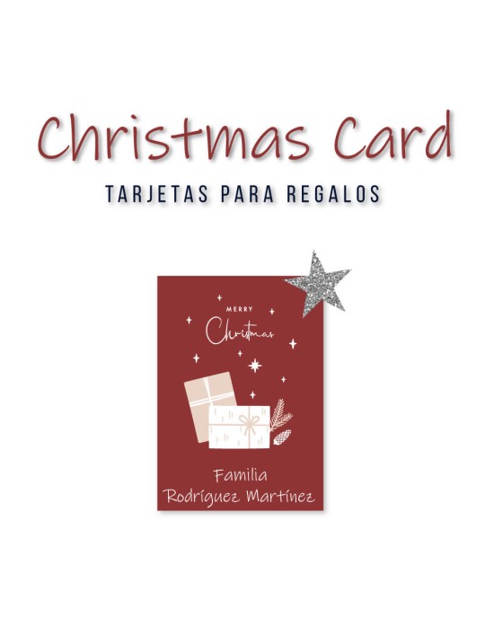 Navidad Tarjetas Christmas Card | Tarjetas Regalos Navidad