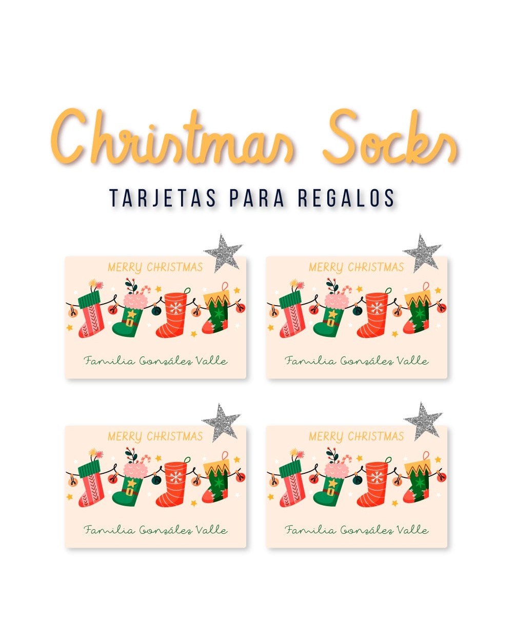 Navidad Tarjetas Christmas Socks | Tarjetas Regalos Navidad Navidad Tarjetas Christmas Socks | Tarjetas Regalos Navidad