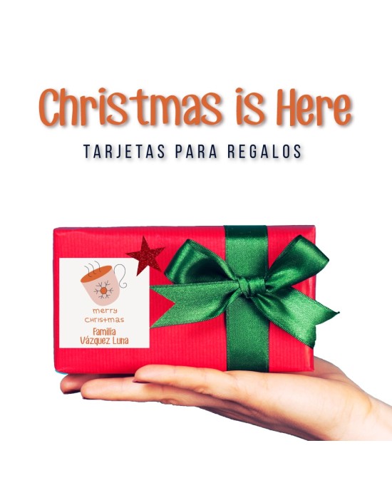 Navidad Tarjetas Christmas is Here | Tarjetas Regalos Navidad