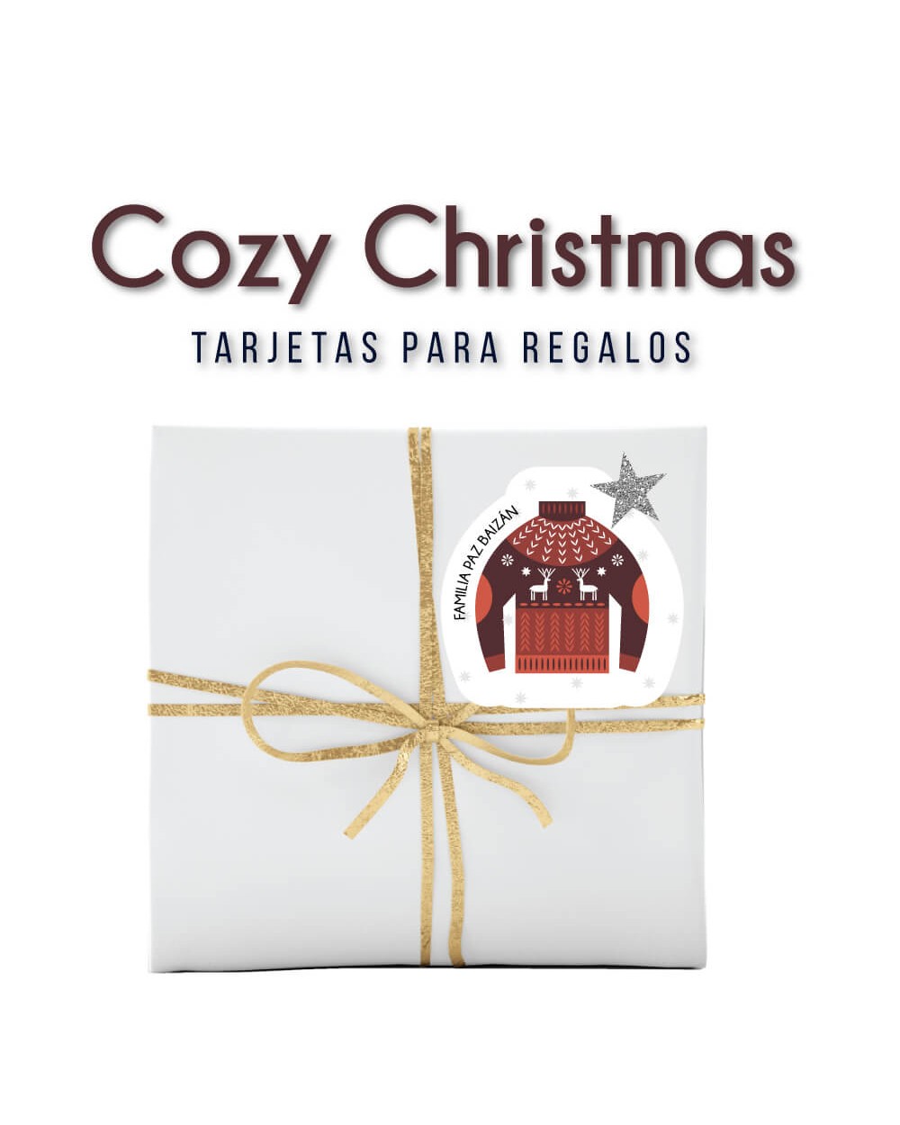 Navidad Tarjetas Cozy Christmas | Tarjetas Regalos Navidad Navidad Tarjetas Cozy Christmas | Tarjetas Regalos Navidad