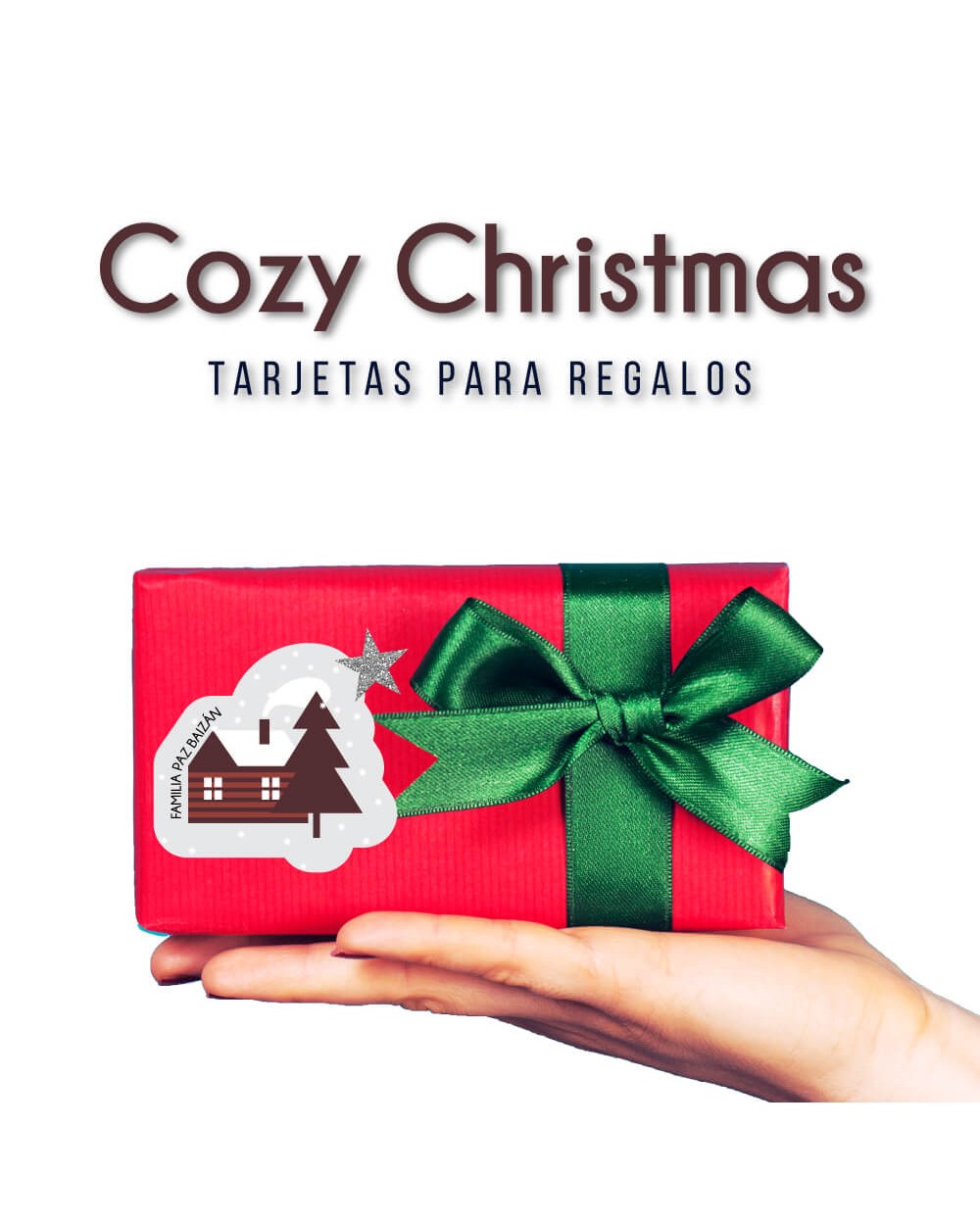 Navidad Tarjetas Cozy Christmas | Tarjetas Regalos Navidad Navidad Tarjetas Cozy Christmas | Tarjetas Regalos Navidad