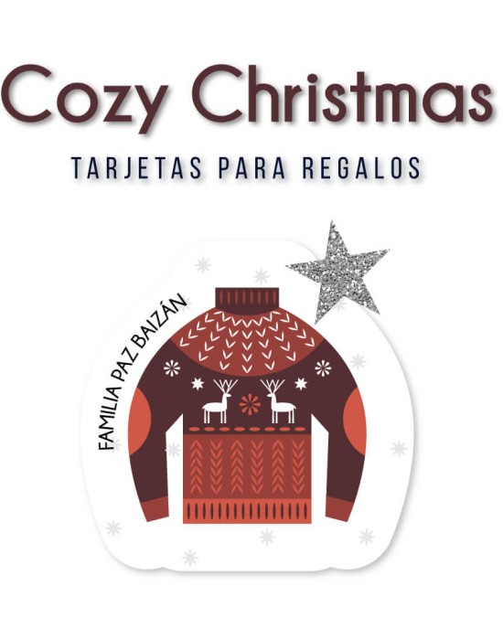 Navidad Tarjetas Cozy Christmas Navidad Tarjetas Cozy Christmas